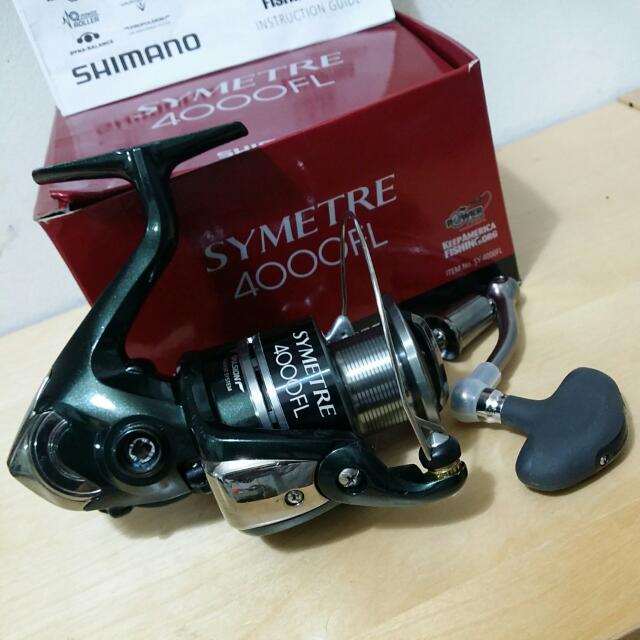 Shimano Symetre 4000FL Fishing Reel, Sports Equipment, Fishing on Carousell