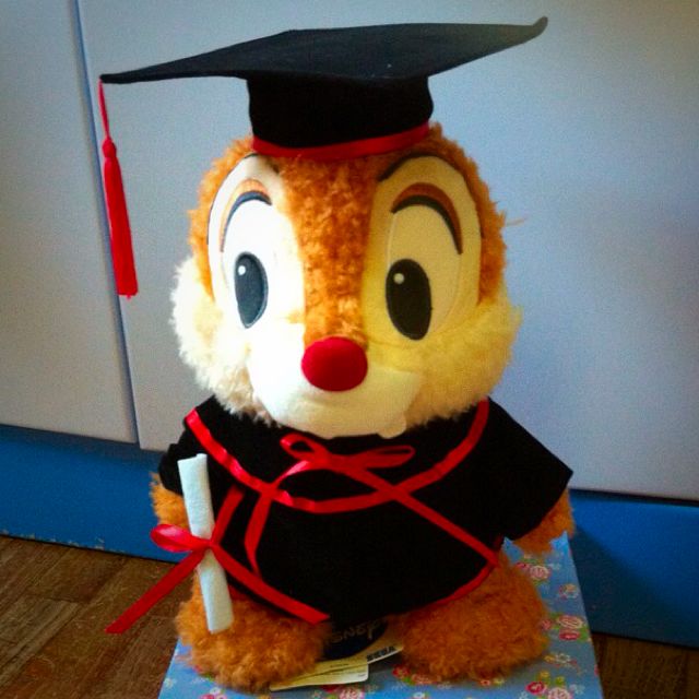 eeyore graduation plush