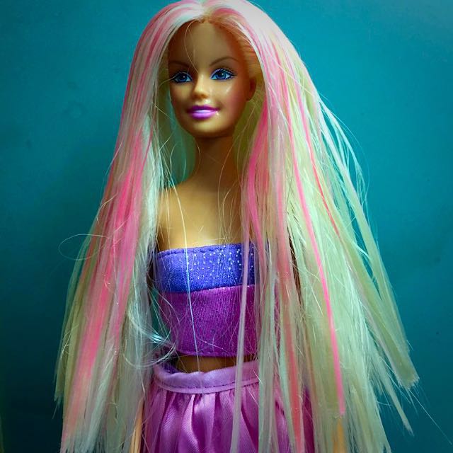 Hair colour changing hotsell barbie