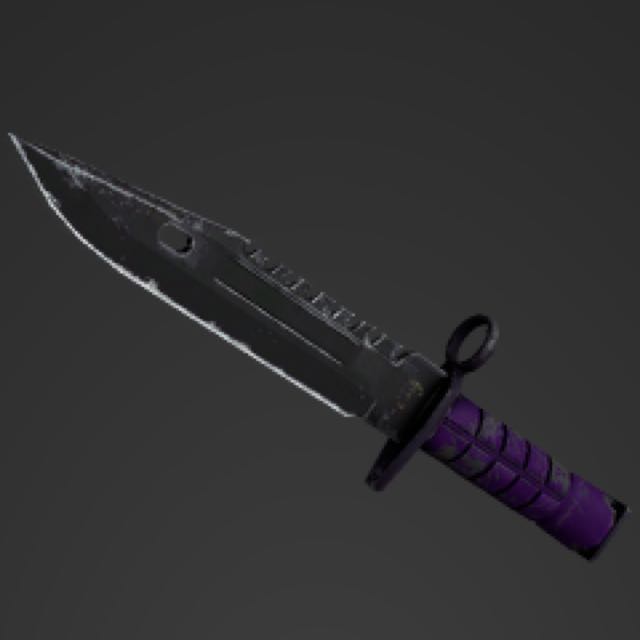 csgo stat trak m9 bayonet ultraviolet ww toys games on carousell