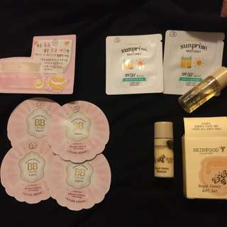 Etude House (1Make-up Base (2)Sun-block (3)Bright Fit Treatment BB Crm
