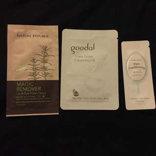 Cleansing Oil that Changes to Foam to Deep Cleanse+Face Conditioning Treatment Cream