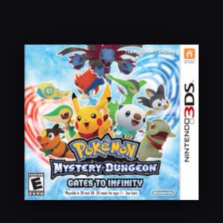 3DS Pokemon Gates To Infinity Game