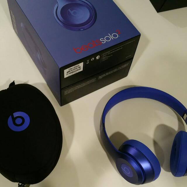 Beats Solo 2 Royal Collection Sapphire Blue