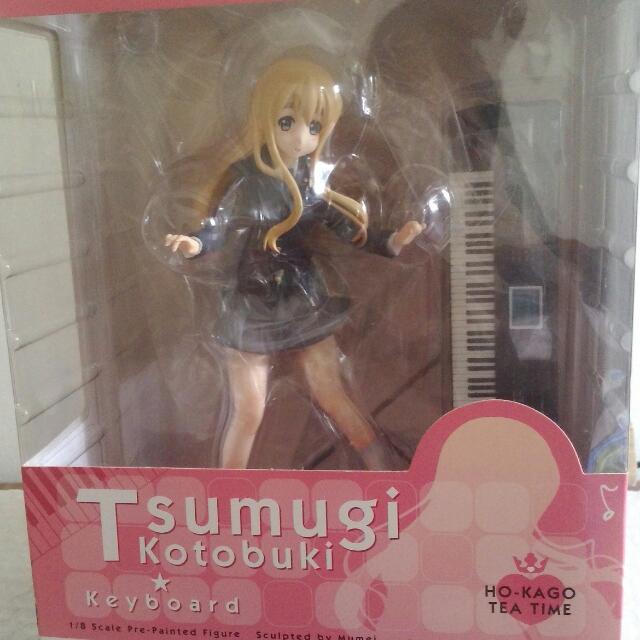 (ORIGINAL) Tsumugi Kotobuki With Keyboard Figurine, Hobbies & Toys