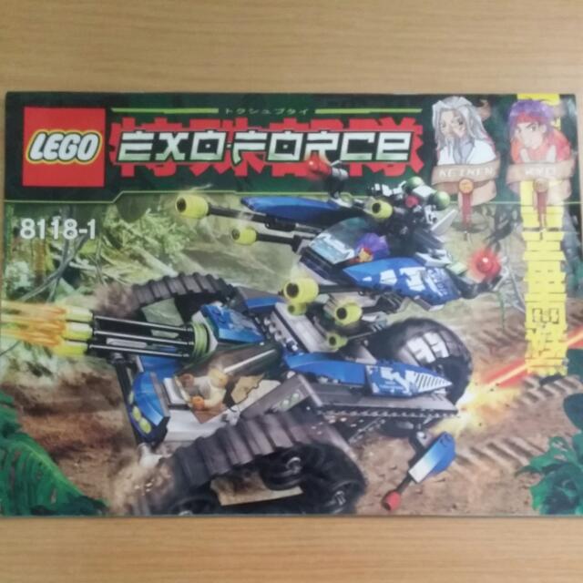 Rare LEGO Exoforce Hybrid Rescue Tank 8118 Hobbies Toys Toys