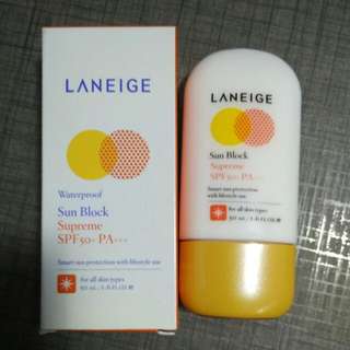 [Brand New] Laneige Sun Block