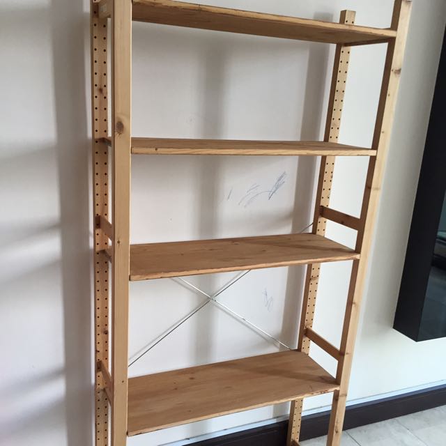 4 Shelf Adjustable IKEA rack, Furniture & Home Living, Furniture