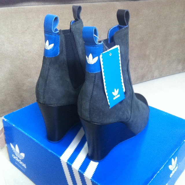 Reserved BNIB Adidas Easy Five Wedge W G 63651 Size 8 Luxury Sneakers Footwear on Carousell