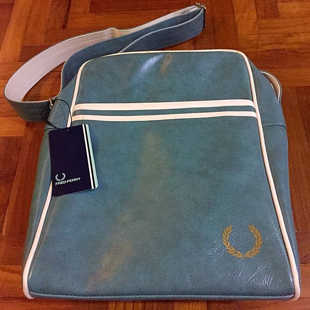 Fred Perry Classic Flight Bag Sports Equipment Exercise Fitness Cardio Fitness Machines on Carousell