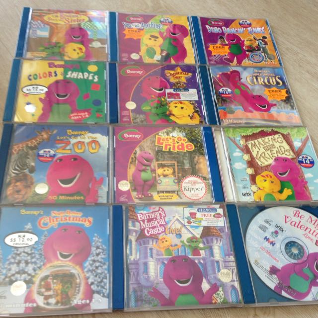 Barney VCDs, Babies & Kids on Carousell