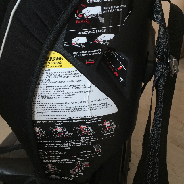 Britax Frontier Harness 2 Booster Child Seat 5 Point harness With Washable cover Babies Kids Going Out Car Seats on Carousell