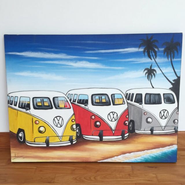 Vans canvas deals painting