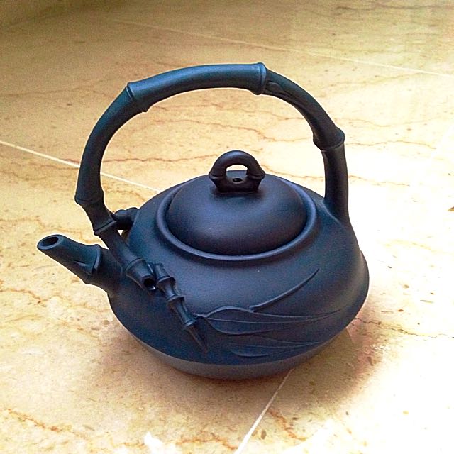 Bamboo design Teapot set, Furniture & Home Living, Kitchenware & Tableware, Dinnerware & Cutlery