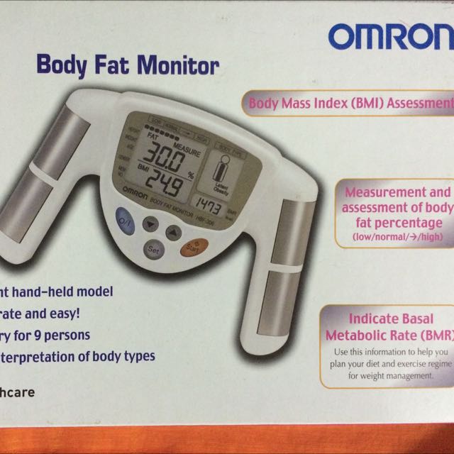 Omron BF-306 body fat monitor