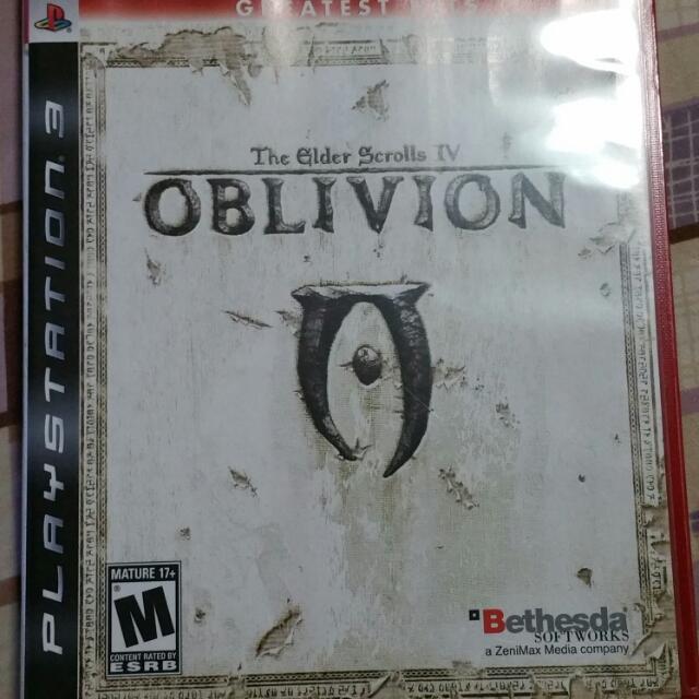 Ps3 The Elder Scrolls Iv Oblivion Game Of The Year Edition Toys Games Video Gaming Video Games On Carousell
