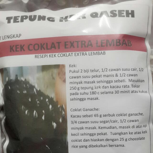 Tepung Premix Moist Chocolate Cake Everything Else On Carousell