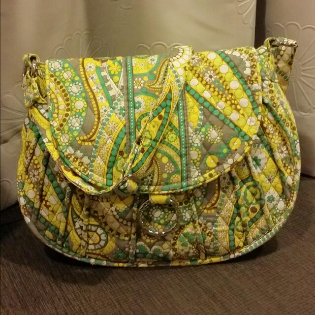 Vera Bradley Lime Green Crossbody Women s Fashion Bags Wallets Cross body Bags on Carousell