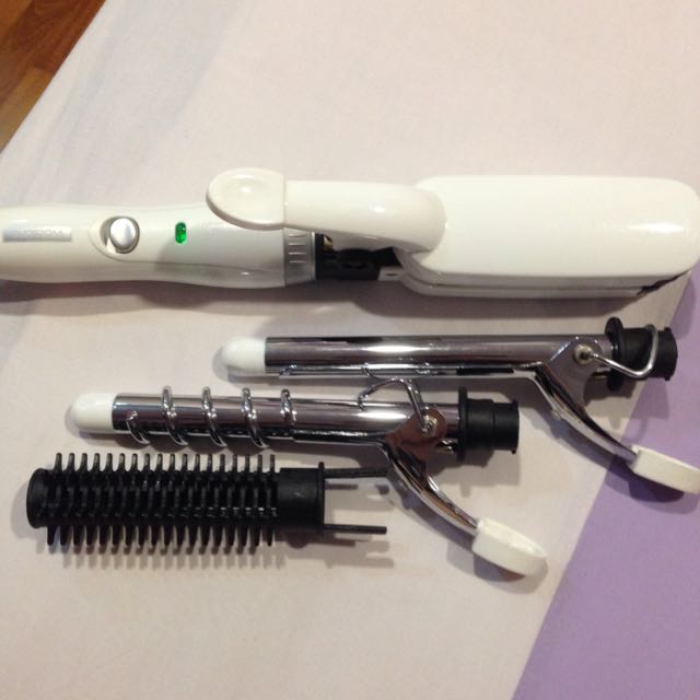 Watsons Hair Straightener With Curling Irons Included Beauty Personal Care Face Face Care on Carousell