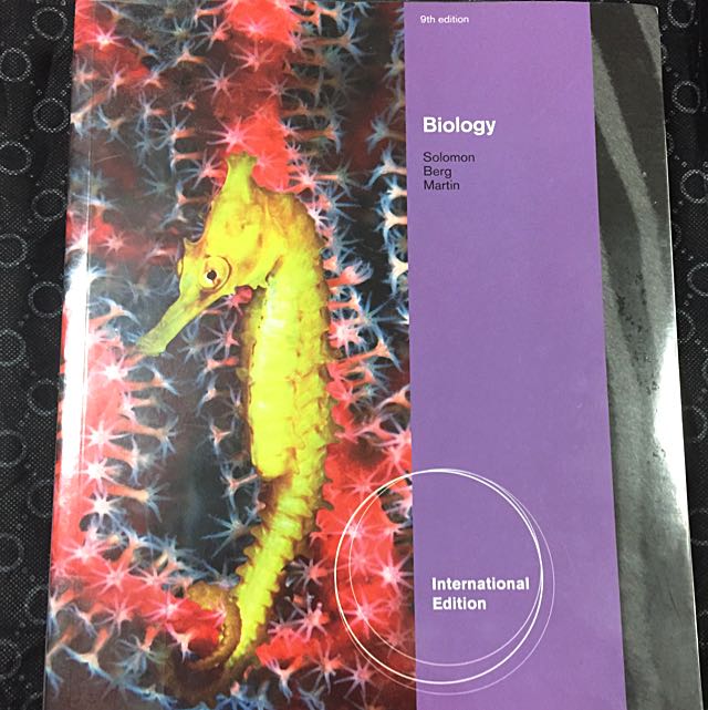 Lsm1103 Lsm2251 Biology Solomon Berg Martin Books Stationery