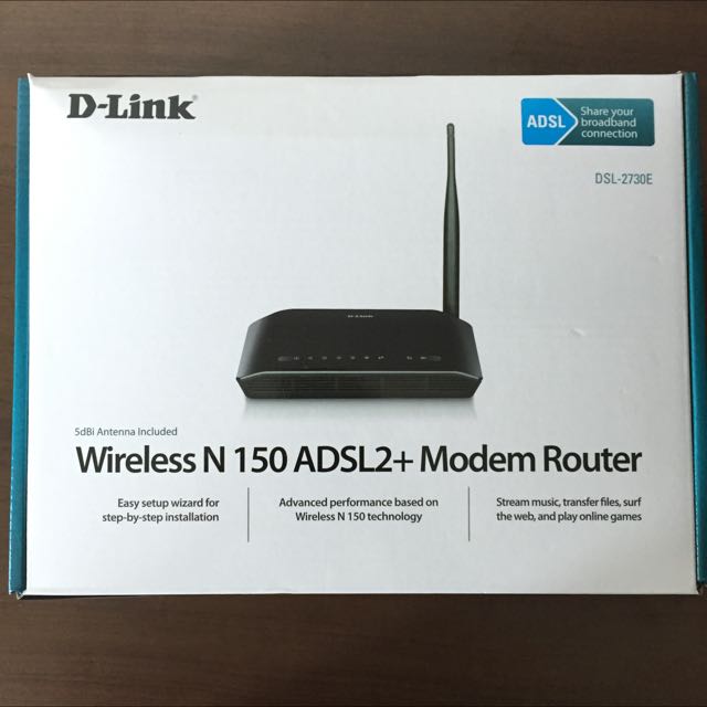 D-Link Wireless N150 ADSL2 + Modem Router, Computers & Tech, Parts ...