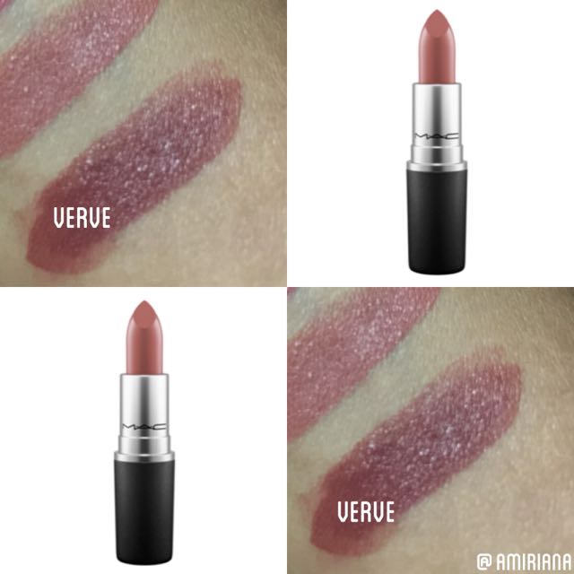 Fonkelnieuw MAC Lipstick in Verve, Health & Beauty on Carousell XU-16