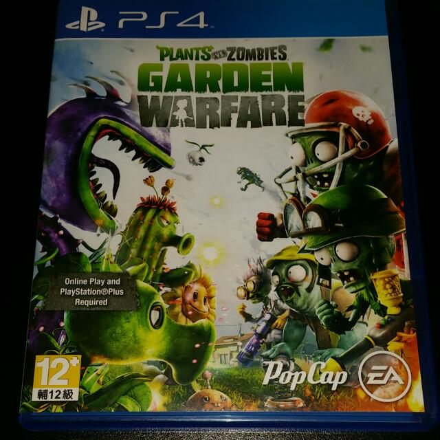 Plants Vs Zombies Garden Warfare (PS4) - MINT - Super FAST & QUICK