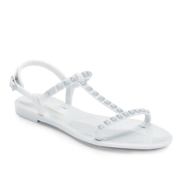 Rebecca minkoff studded sandals hotsell