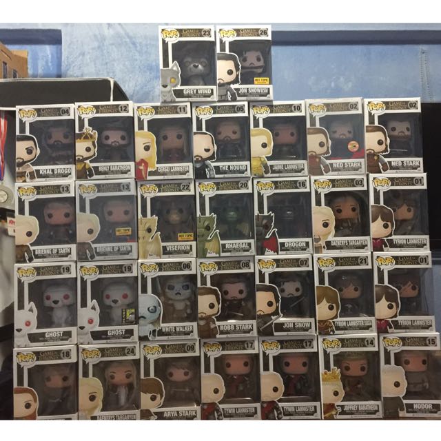 Game Of Thrones Funko Pop Set (32 Pops Total), Toys & Games on Carousell