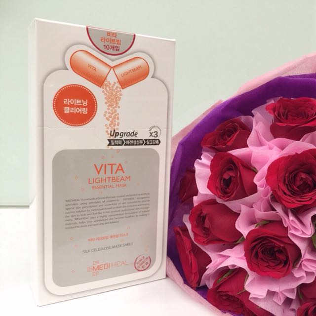 Mediheal Vita Lightbeam Essential Mask Ex 24ml x 10ea