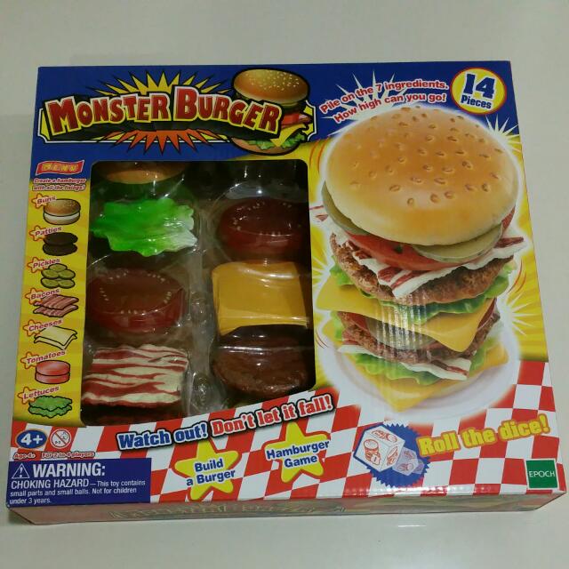 NEW The Stacking Burger Game For Adults/Kids/Children, Hobbies & Toys