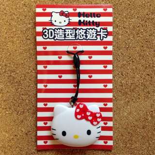 絕版3D Hello Kitty造型悠遊卡-含運