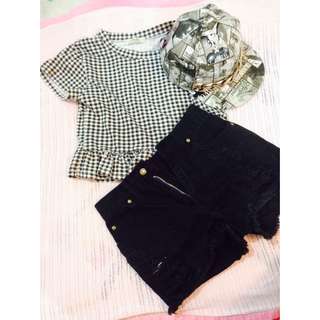 Black Short Pants