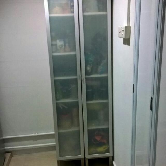 Ikea Lillangen High Cabinet 1 Door Aluminum 2 Numbers
