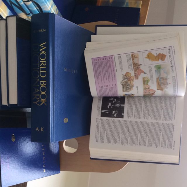 World Book Encyclopedia Millennium 2000, Hobbies & Toys, Books