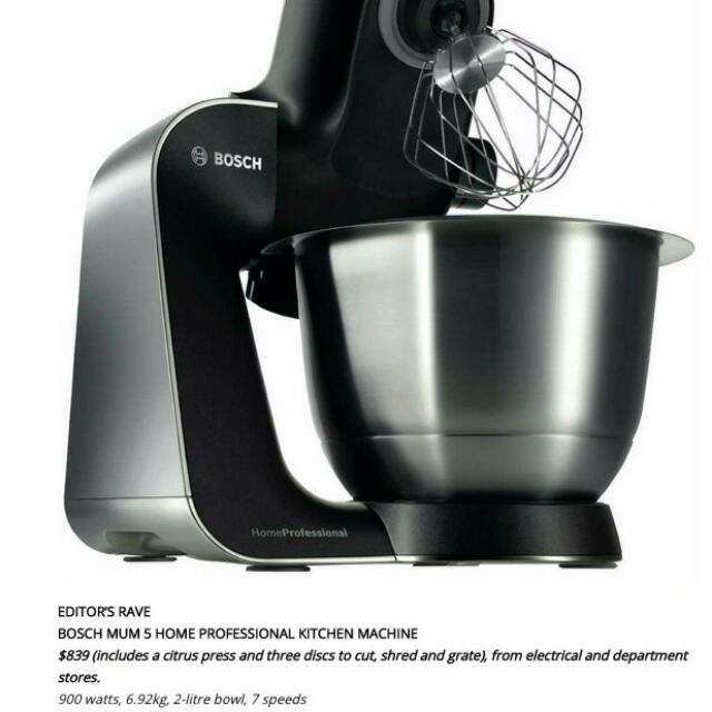 Bosch Mum5 Home Professional Kitchen Machine Home Appliances On