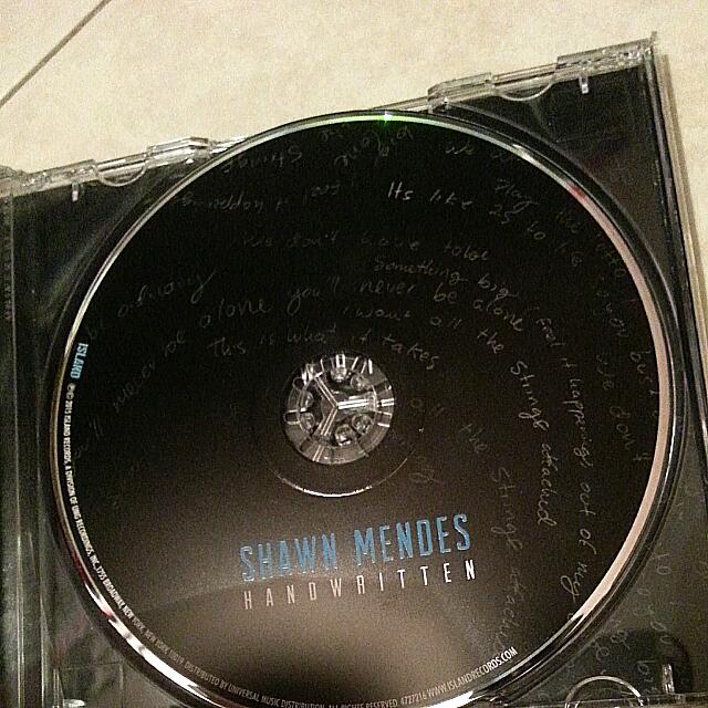Shawn Mendes Handwritten Deluxe Album Everything Else On Carousell