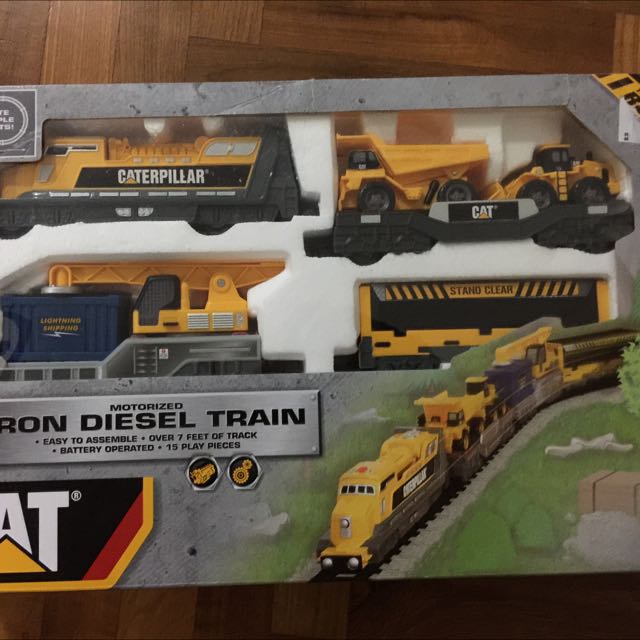 cat train set