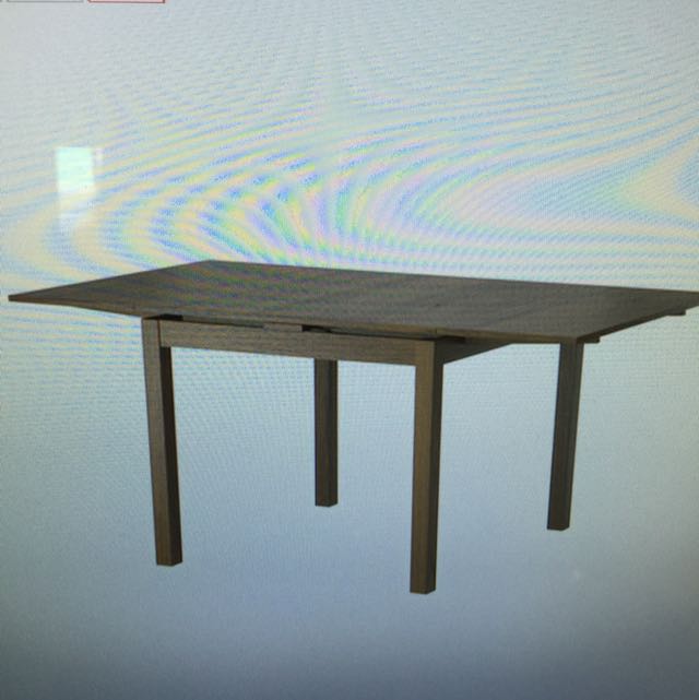 Used IKEA Extension Table, Furniture & Home Living, Furniture, Tables