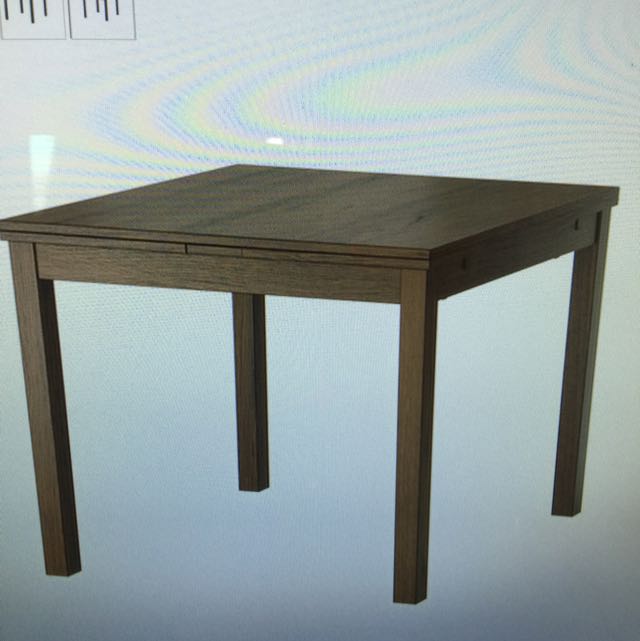 Used IKEA Extension Table, Furniture & Home Living, Furniture, Tables