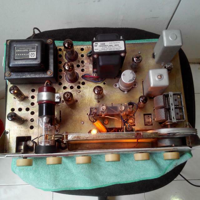 Vintage Pioneer Tube Amplifier Made In Japan Model AMV100, Audio