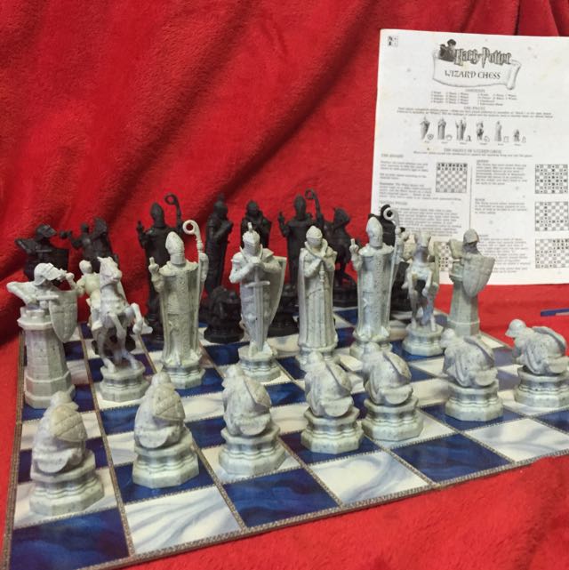 2002 Mattel Harry Potter Wizard Chess Replacement Pieces Only 