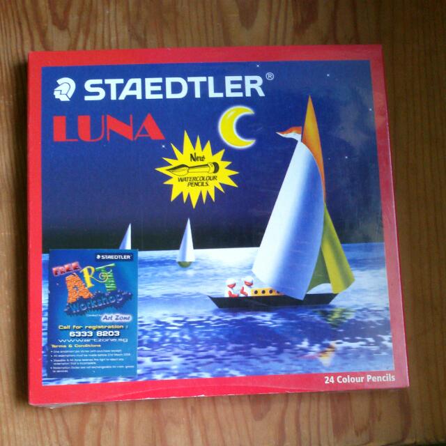 Sales 9 Bn 24 Staedtler Luna Water Colour Pencil Self