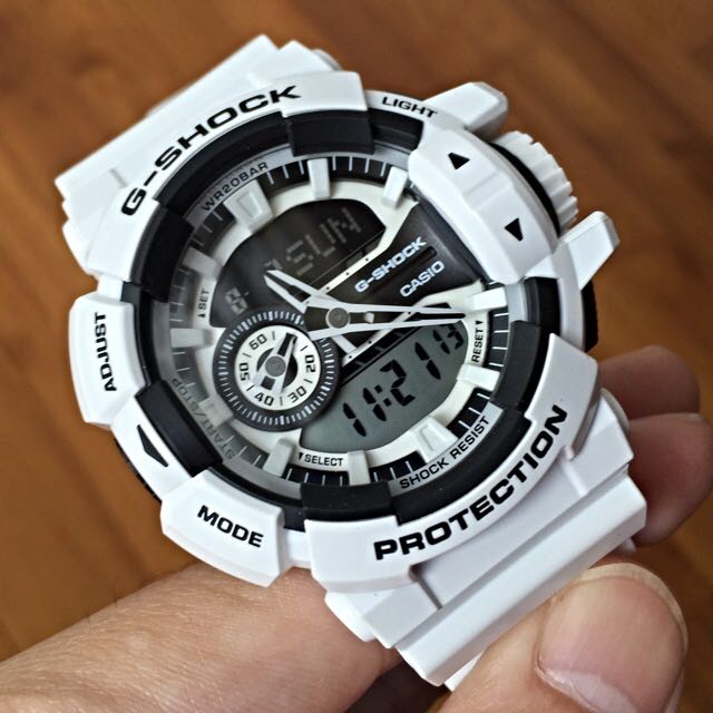 g shock Dash Berlin collaboration ga 400 white black