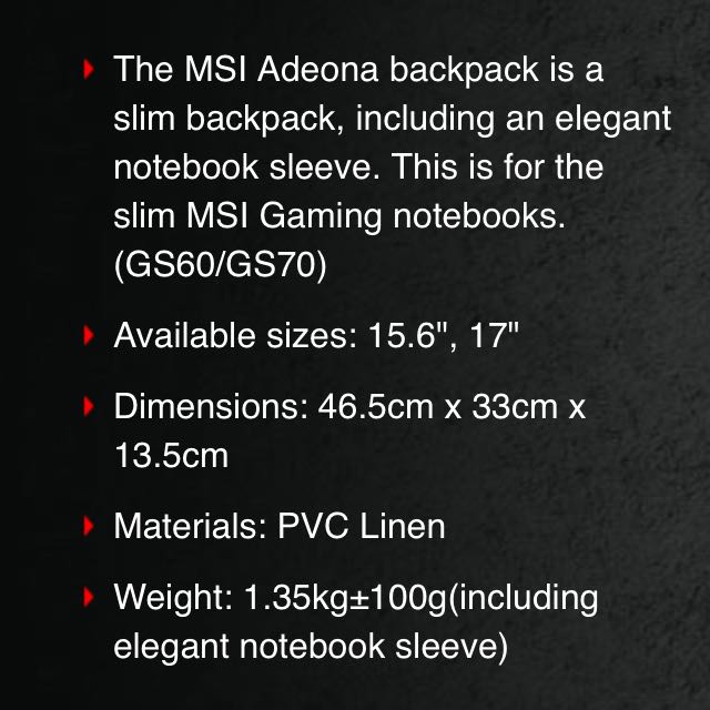 Msi adeona online