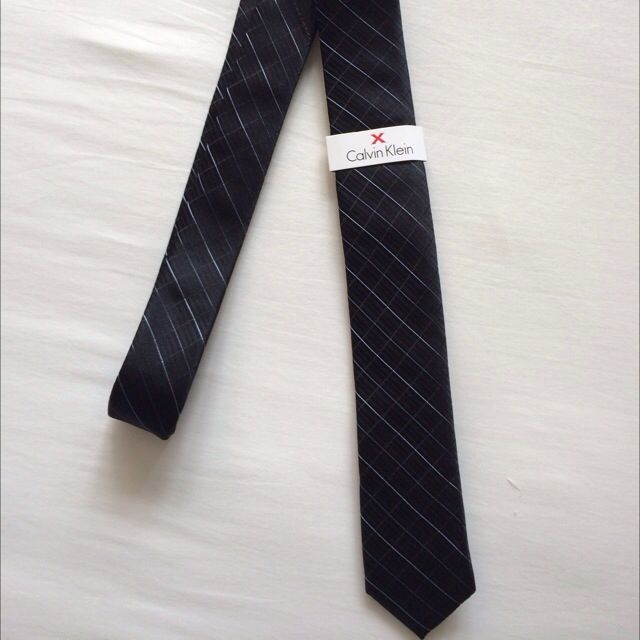 Calvin klein deals slim tie