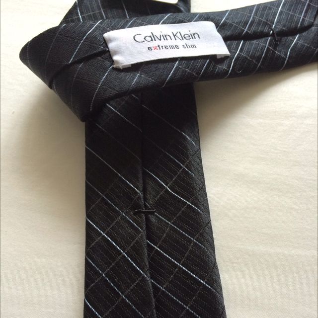 Calvin klein skinny tie cheap