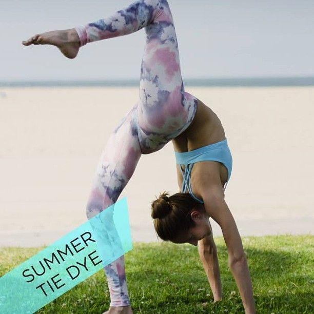 Onzie tie shop dye leggings