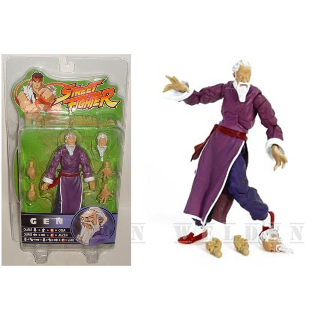 ORIGINAL SOTA STREET FIGHTER SERIES 3 - GEN (PURPLE VERSION)(MIB ...