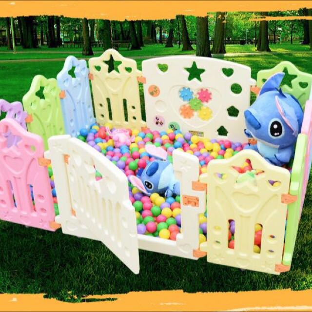 Free Delivery Kids Play Yard Fence Playpen Babies Kids On Carousell